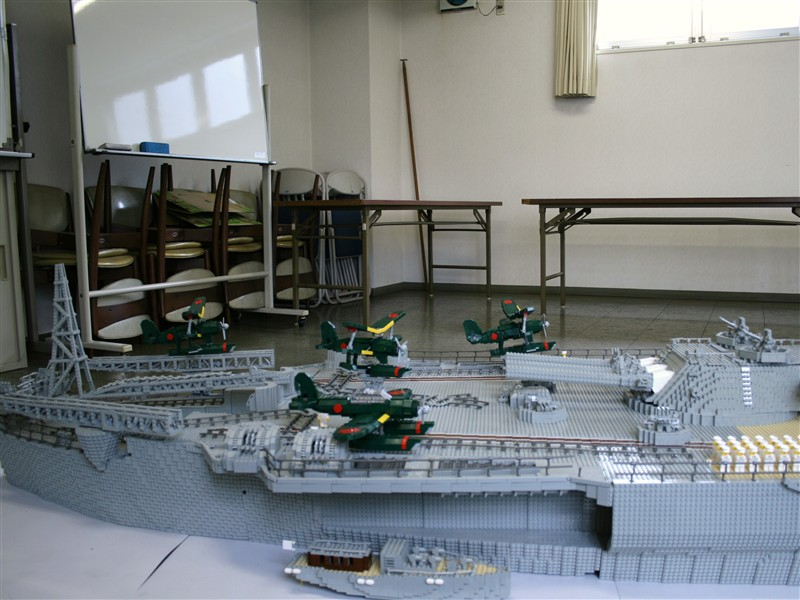Illustration for article titled Lego Battleship Yamato Is Biggest Lego Ship Ever